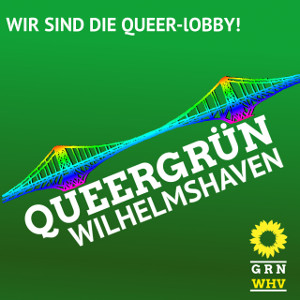 QUEERGRÜN-WHV Logo
