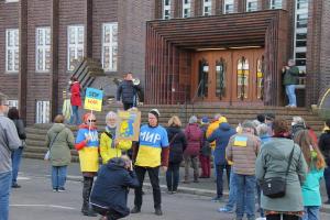 2022-03-12 Stand-with-Ukraine Wilhelmshaven -1